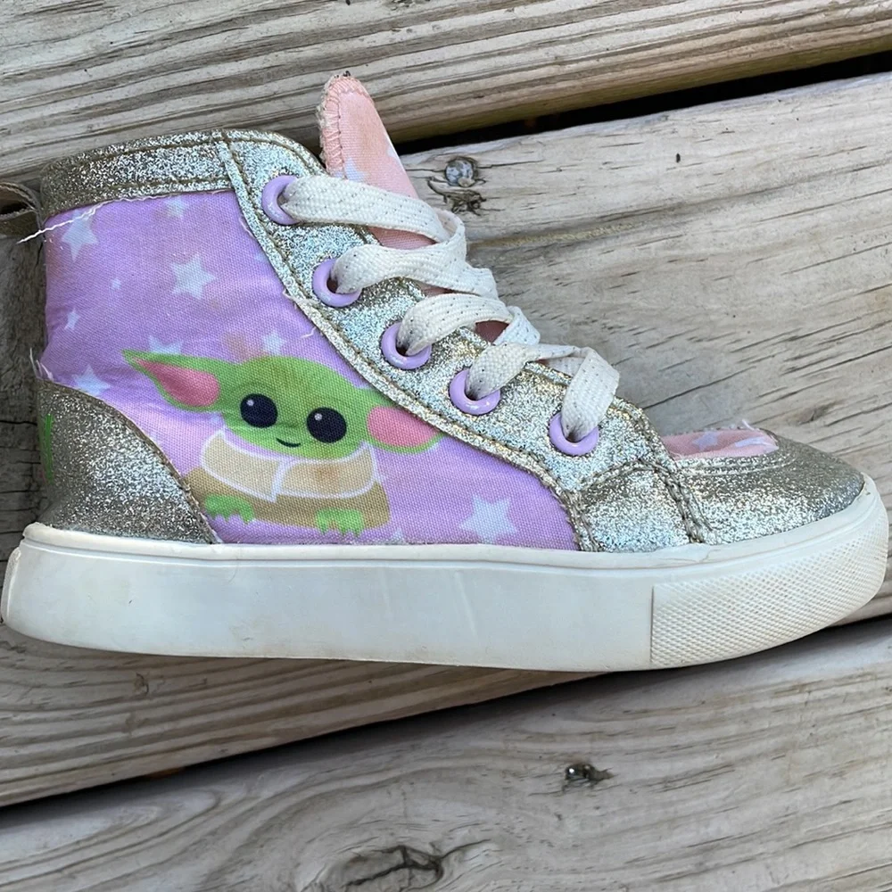 Star Wars Grogu High Top Sneakers Toddler 11